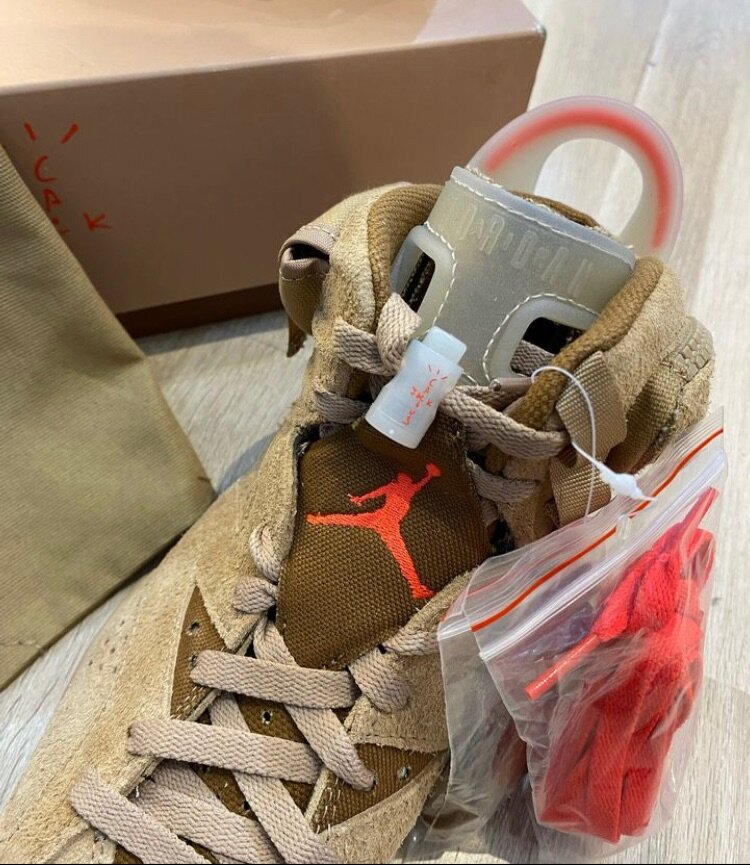 Travis Scott Jordan 6 british