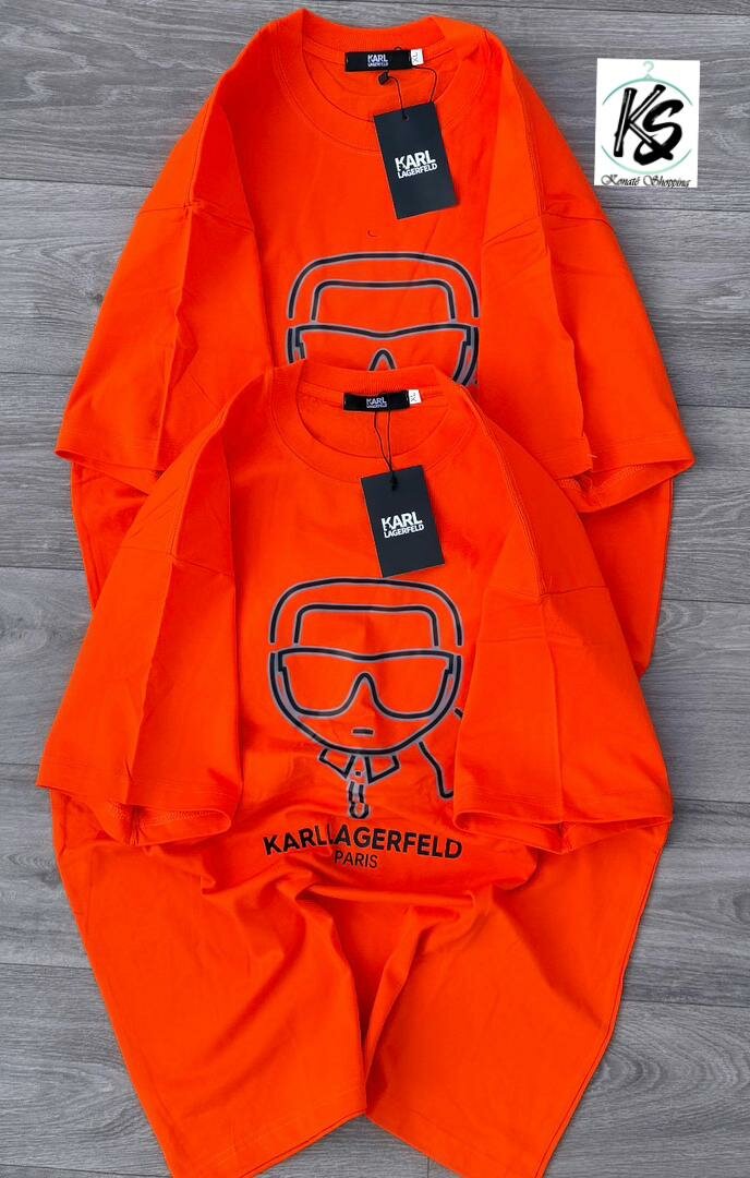 T-shirt Karl Lagerfeld orange