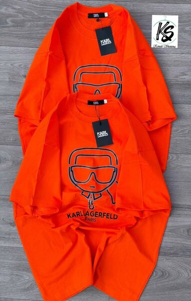 T-shirt Karl Lagerfeld orange