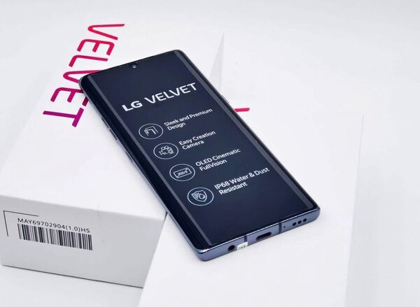 Smartphone LG Velvet 128GB