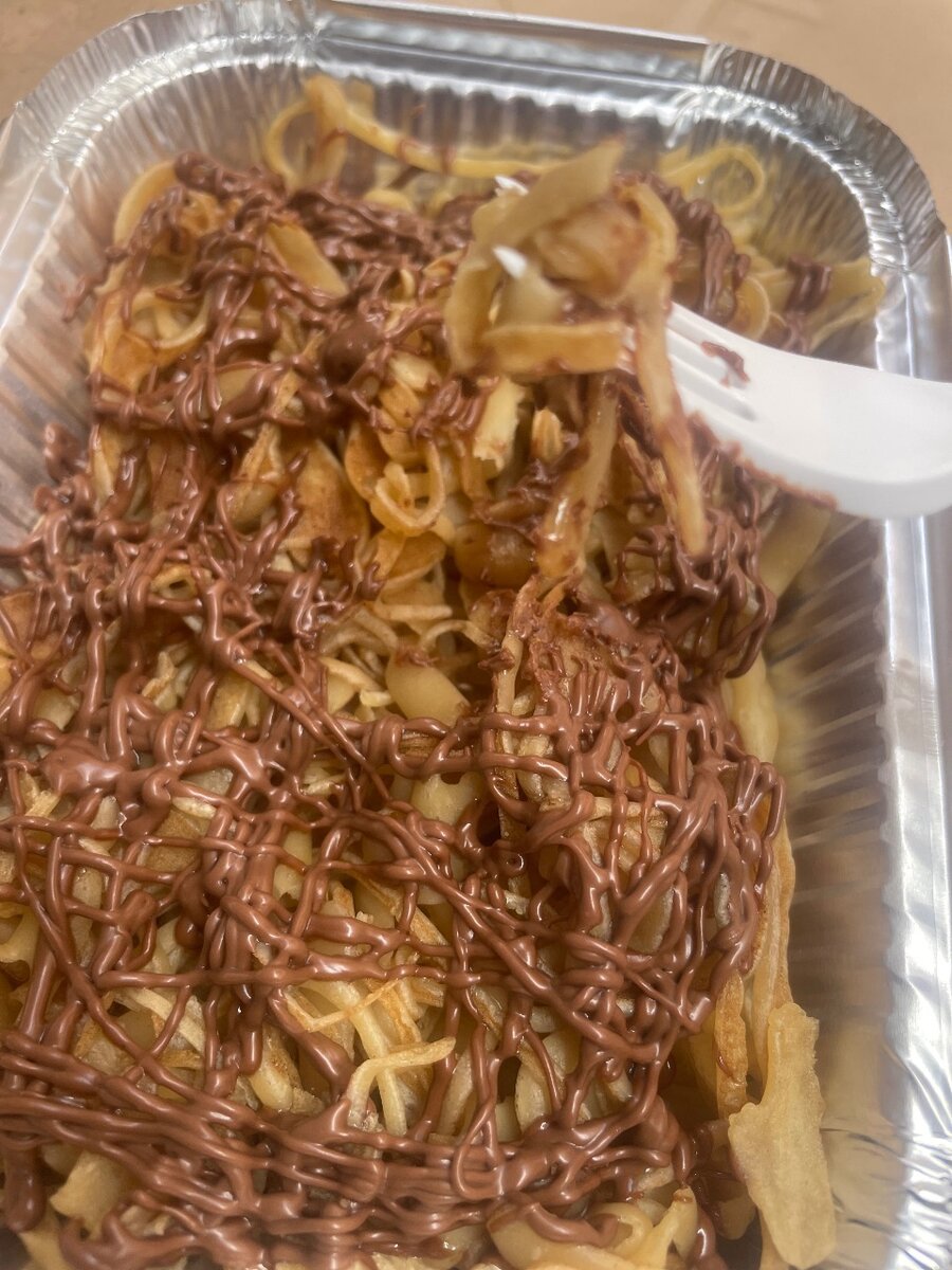 Crêpes en spaghettis