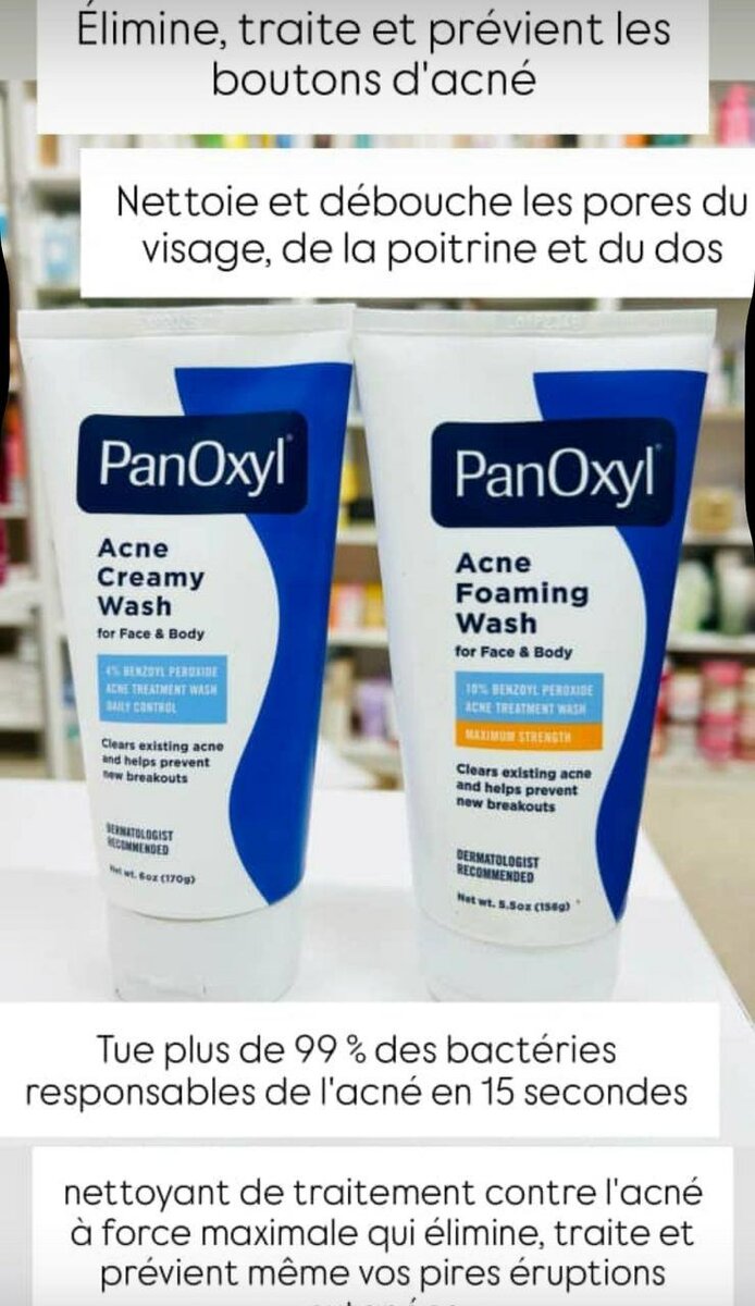 Panoxil acnéique