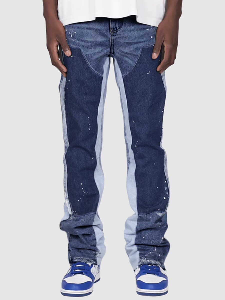 Pantalons en denim décontractés