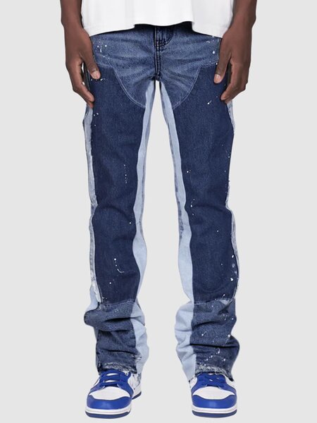 Pantalons en denim décontractés