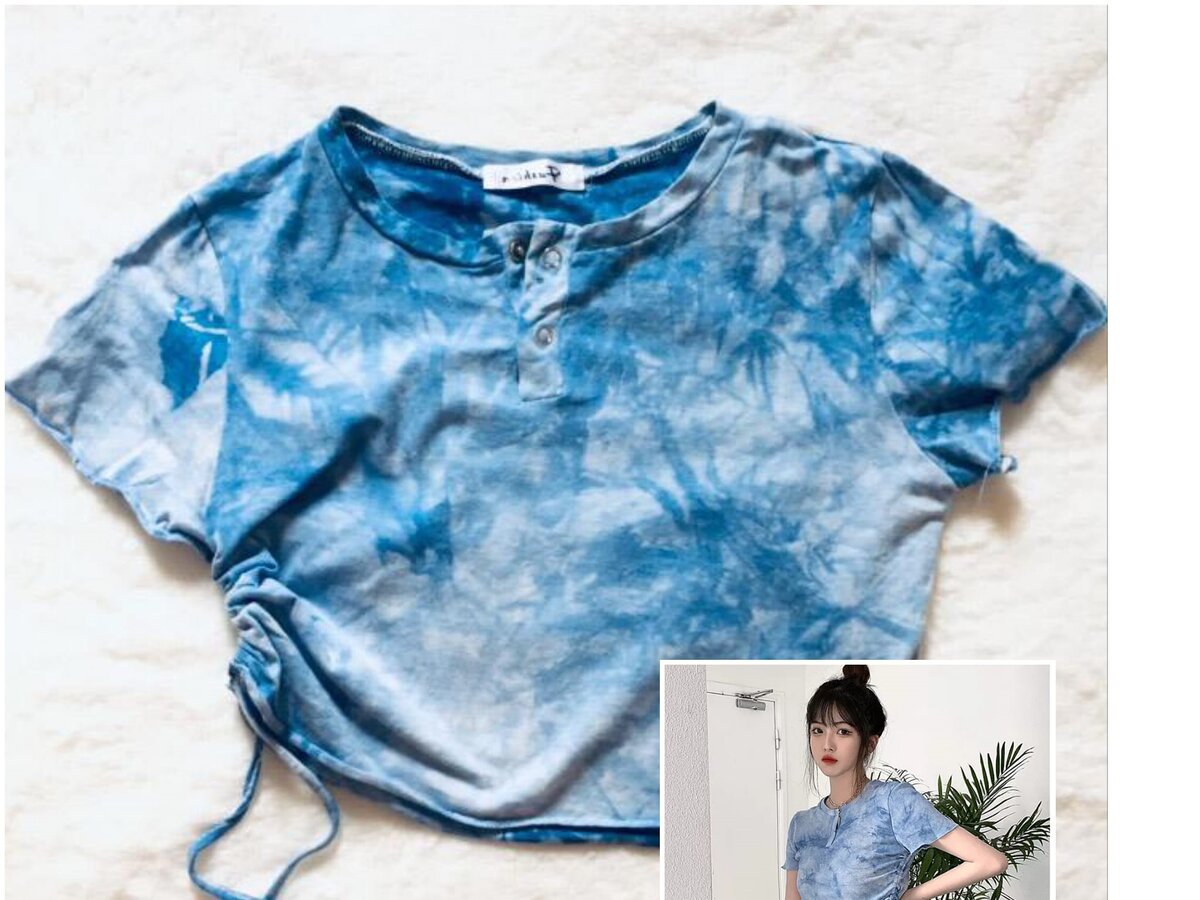 Salaula crop tops and tops