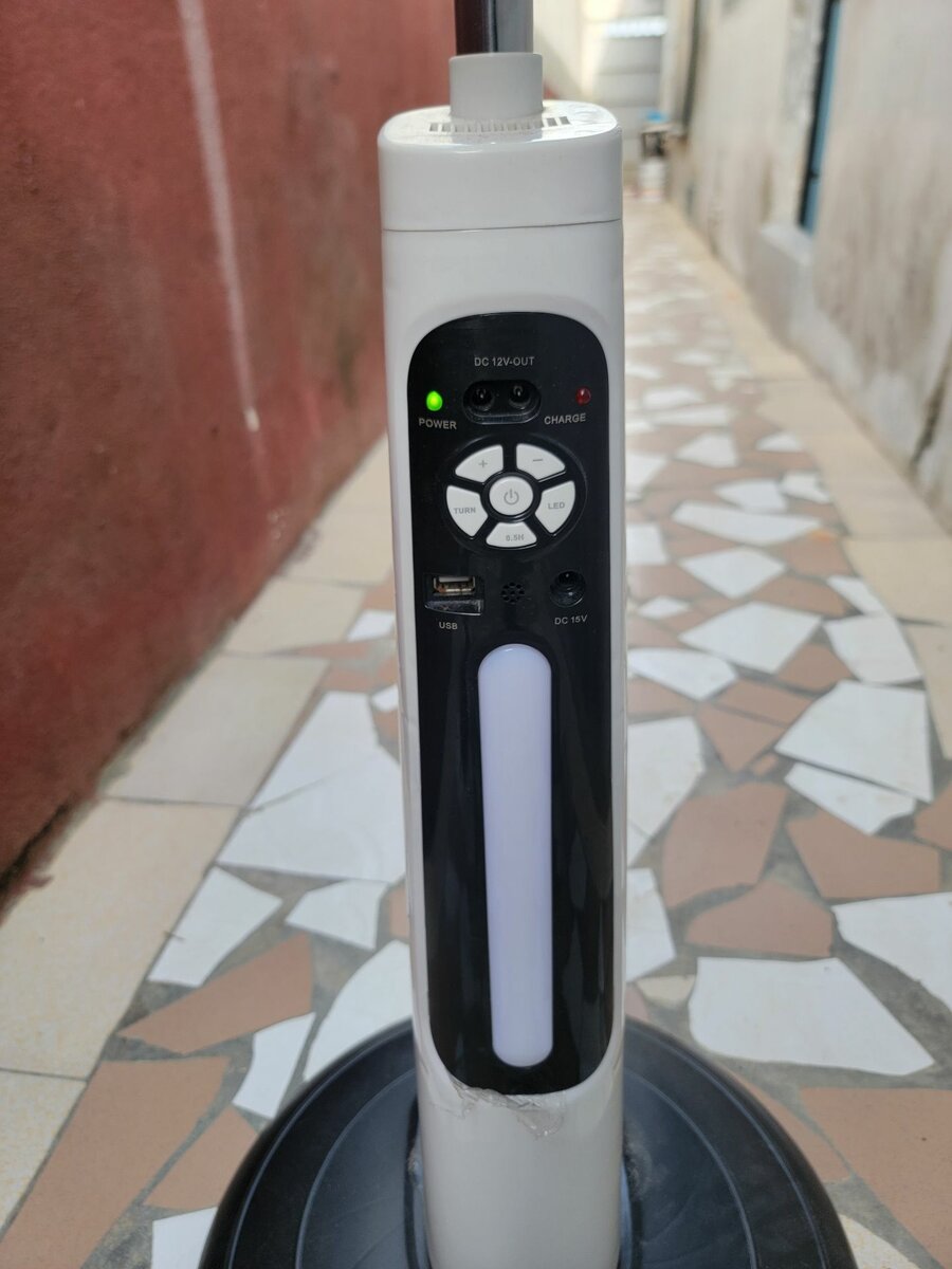 Ventilateur Rechargeable smart technology 16 pouces