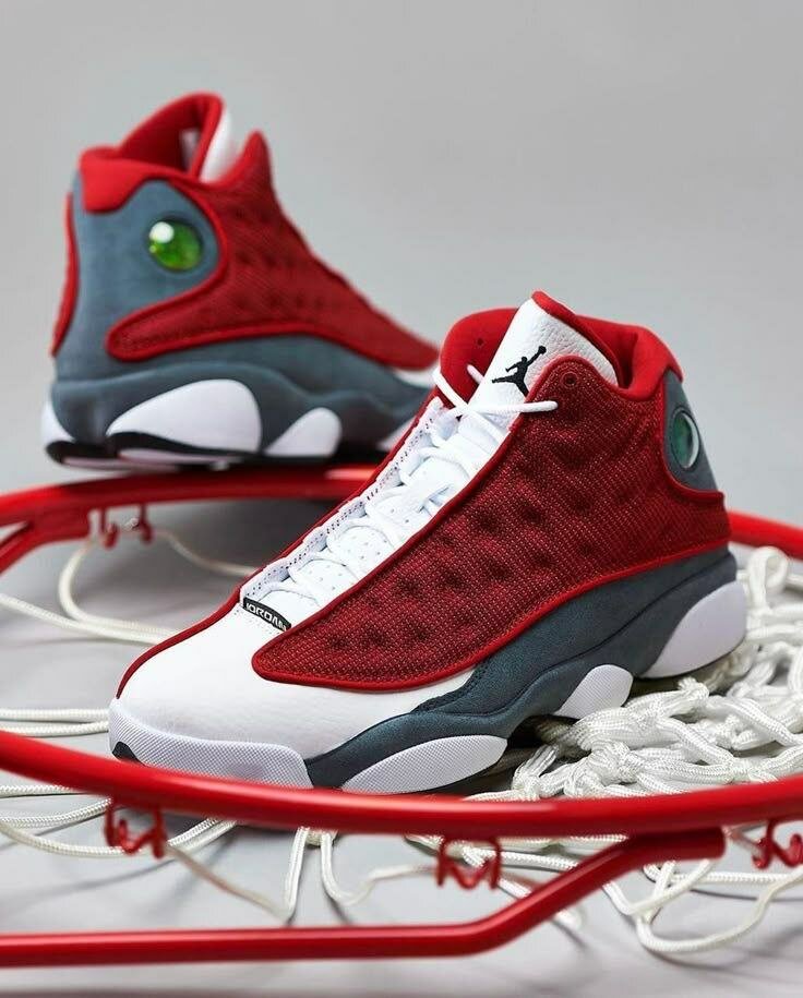 Baskets Air Retro Rouge
