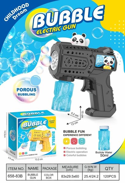 Pistolet à bulles électrique