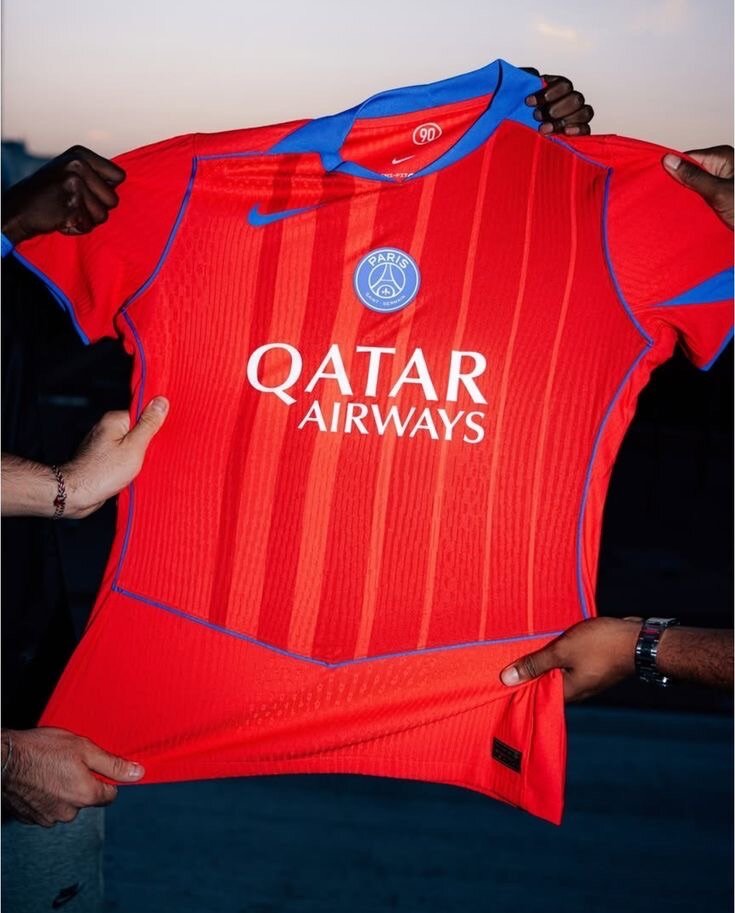 Maillot PSG Rouge Officiel