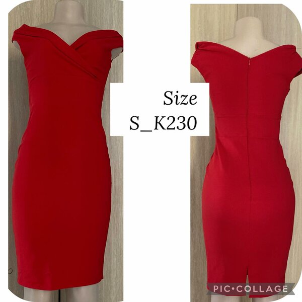 Dress(with a slit in front)