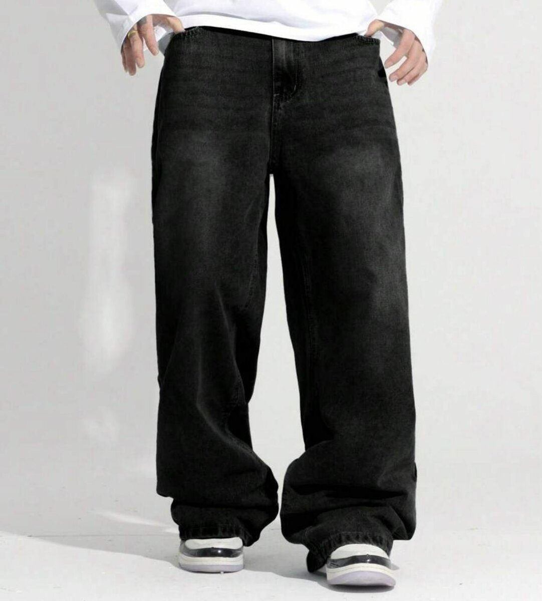 Jean large pour hommes