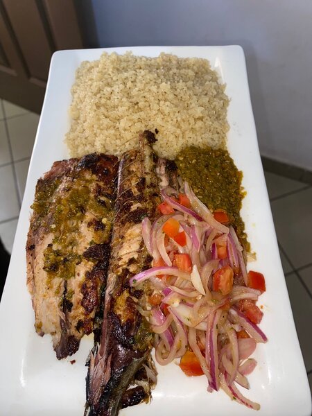 Attiéké Poisson fumé  (APF)