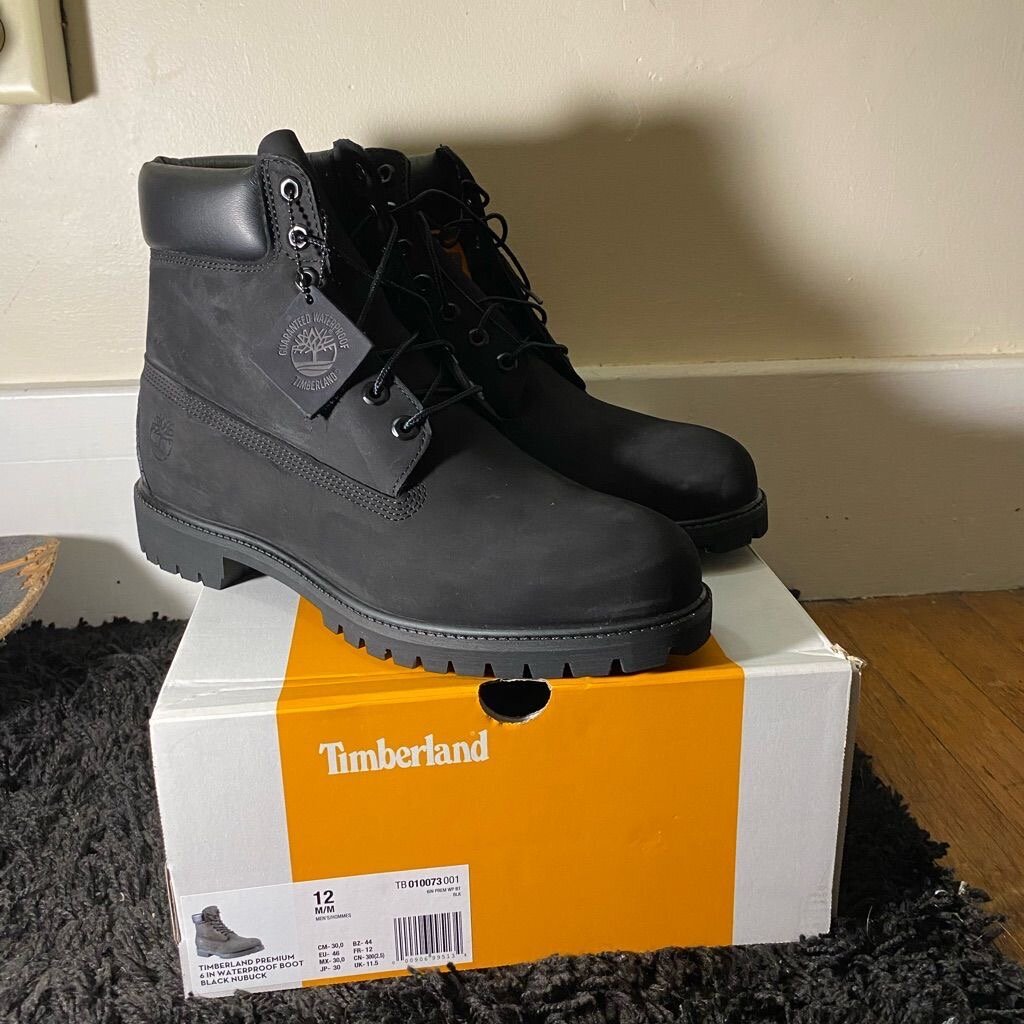 Bottes Noires Timberland