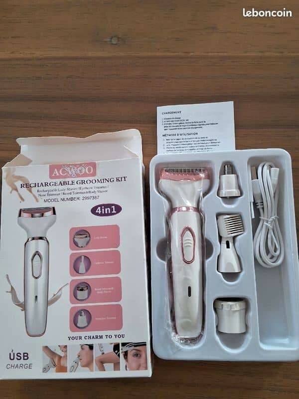 Tondeuse Électrique 4-en-1