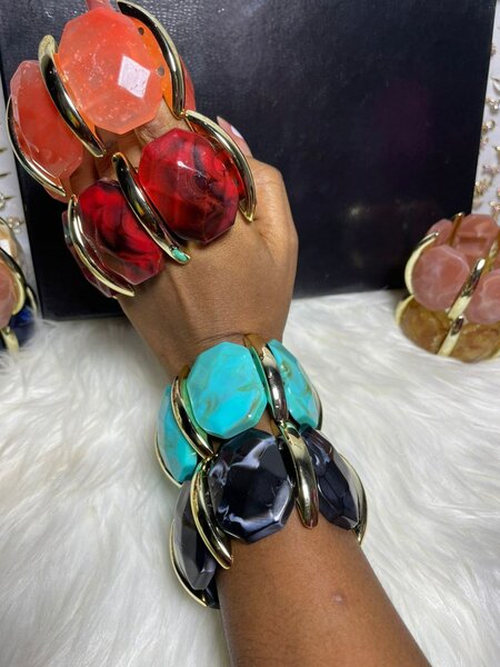 Bracelet élégant pierres naturelles