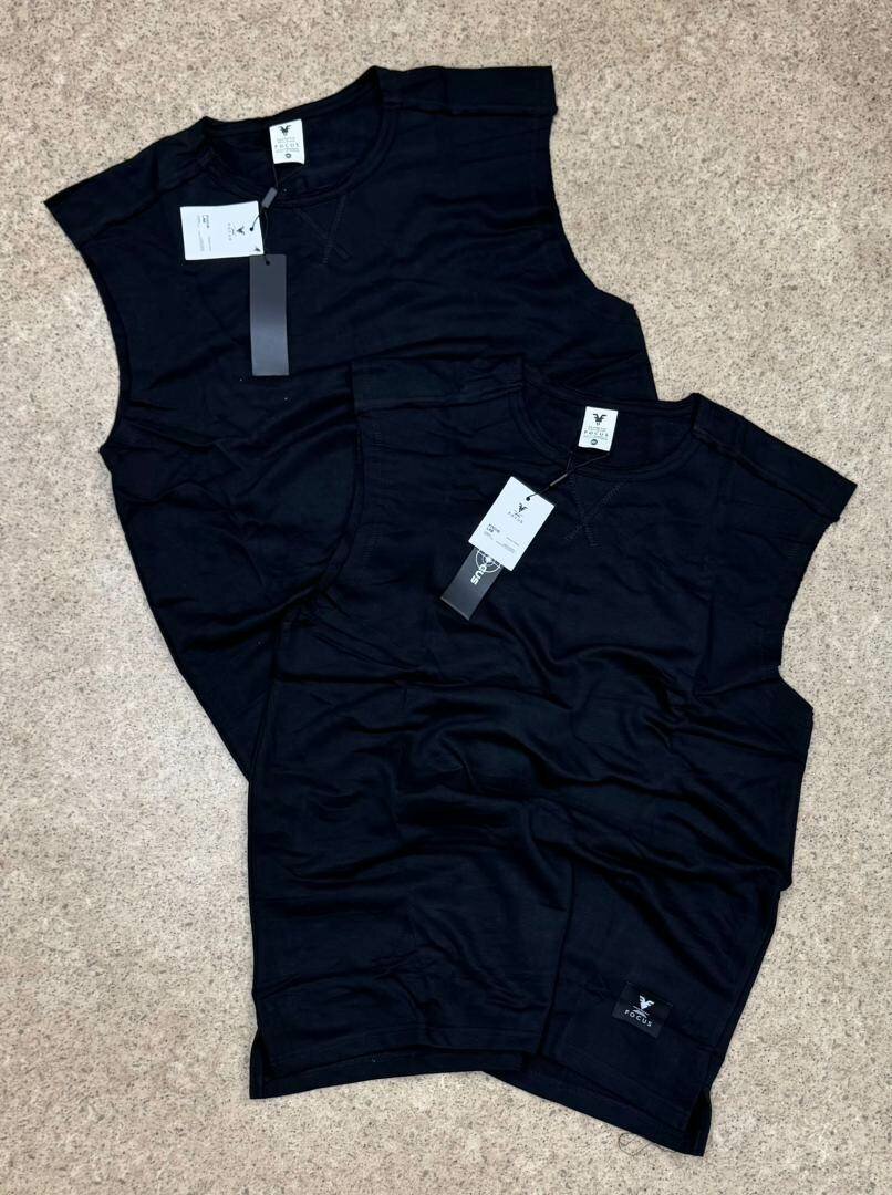 Débardeurs unisexes en coton