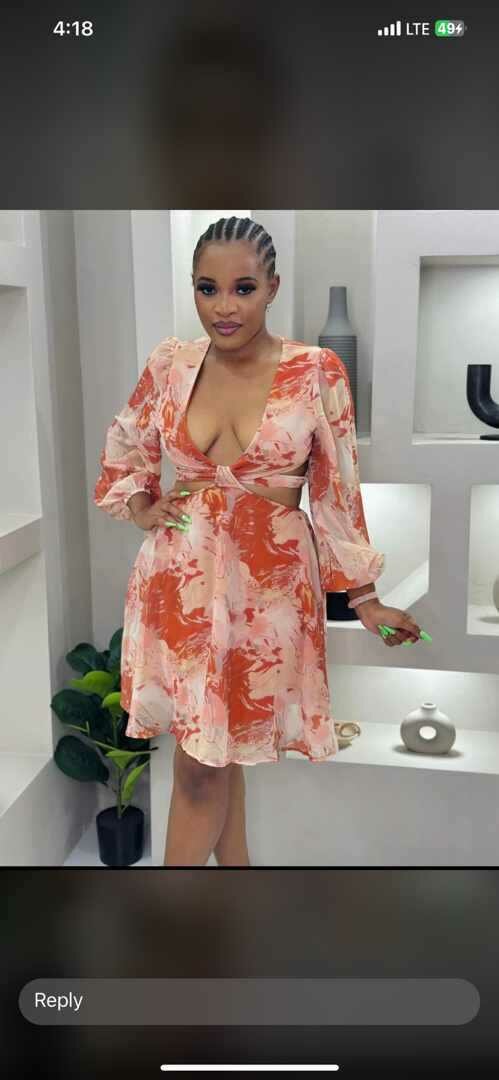 Summer dress sizes large and Xl