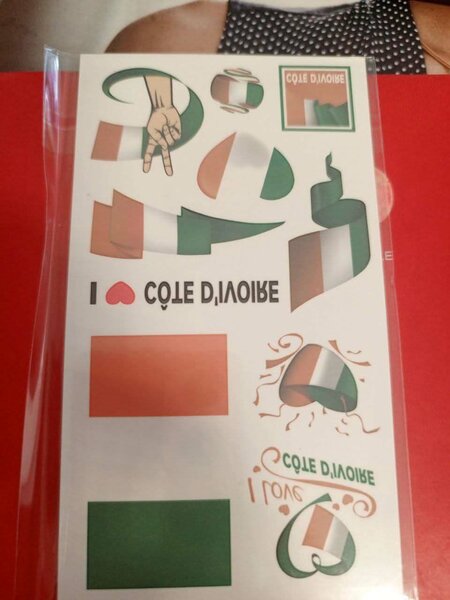 Tatouages temporaires Côte d'Ivoire