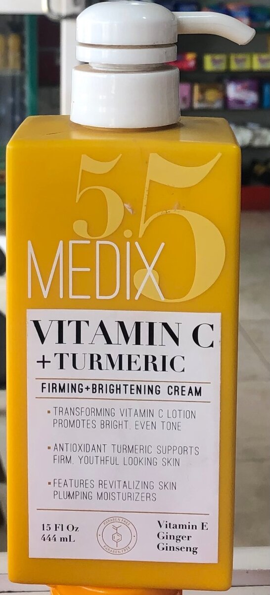 MEDIX VITAMIN C + TURMERIC CREAM 444ML