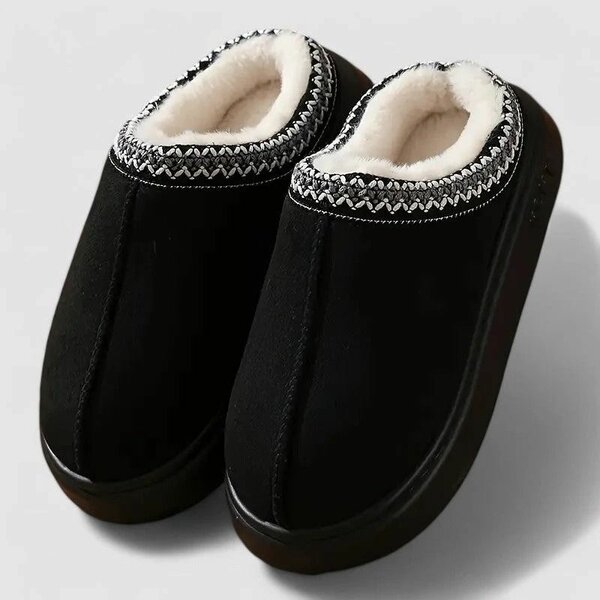 Chaussons douillets en velours