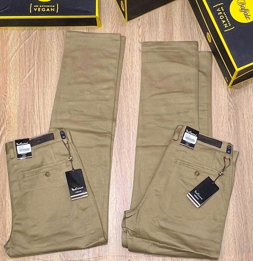 Quality khaki trousers