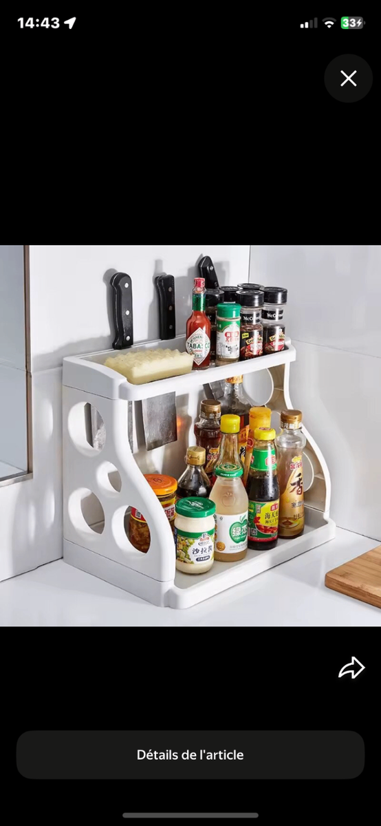 Rangement d'assiette Rose