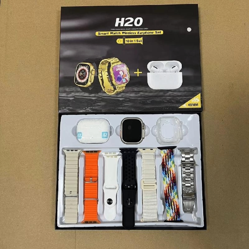 H20 Smart Watch Wireless Earphone sets