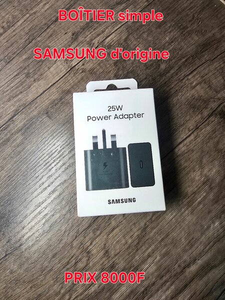 Chargeur Samsung 25W USB-C