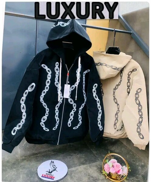 Sweat à capuche unisexe chaîne