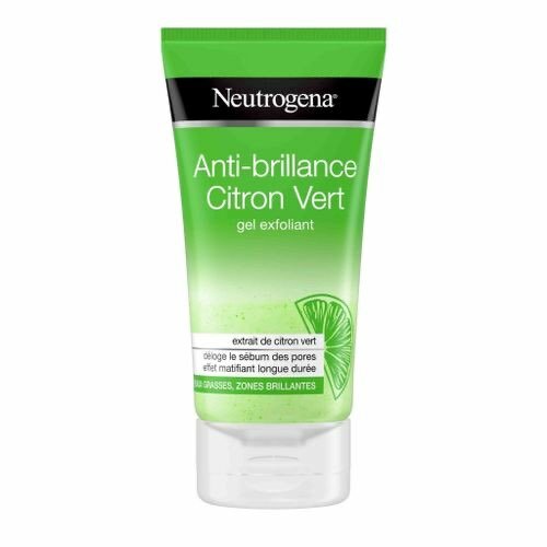 gel exfoliant anti brillance