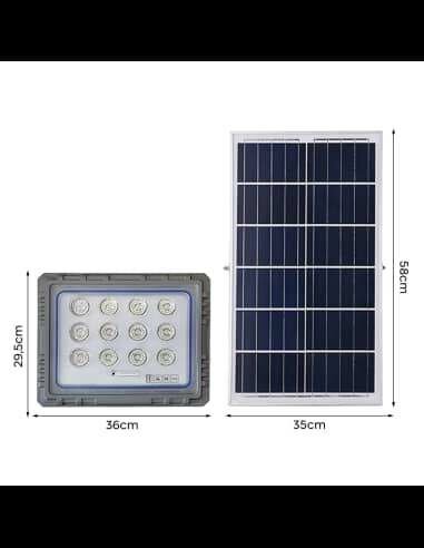 Projecteur LED de sécurité solaire  du crépuscule à l'aube