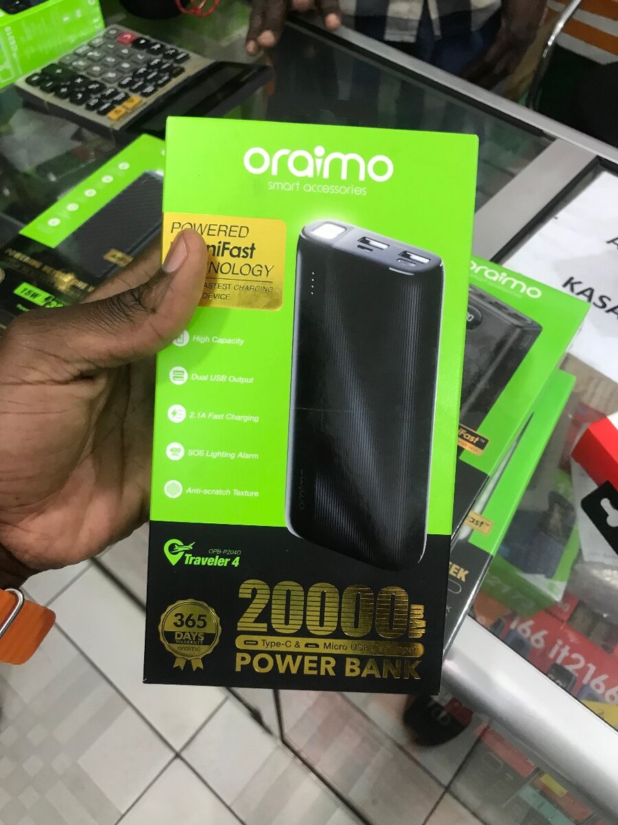 0raimo powerbanks