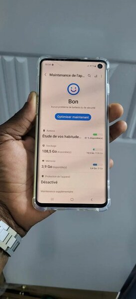 Samsung Galaxy S10 Blanc