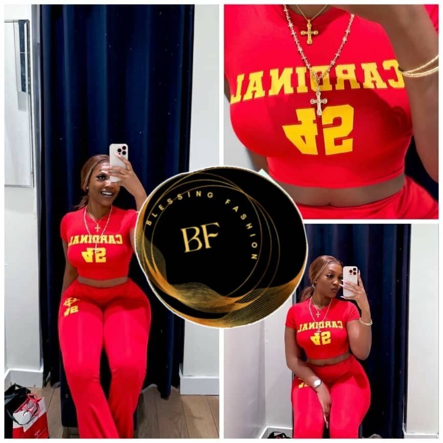 Ensemble femme Cardinal évasé