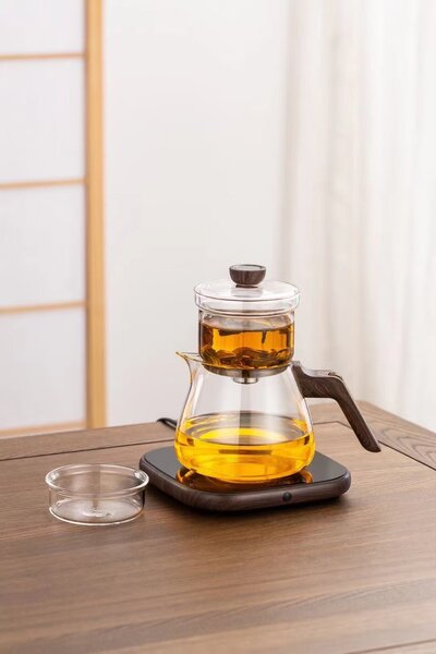 стеклянный заварочный чайник