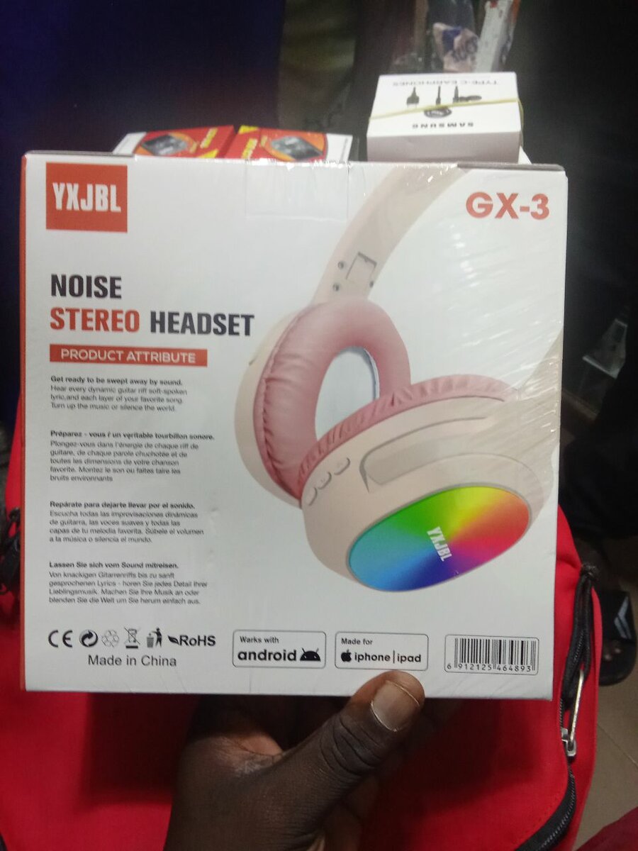 Casque Stéréo Anti-Bruit GX-3