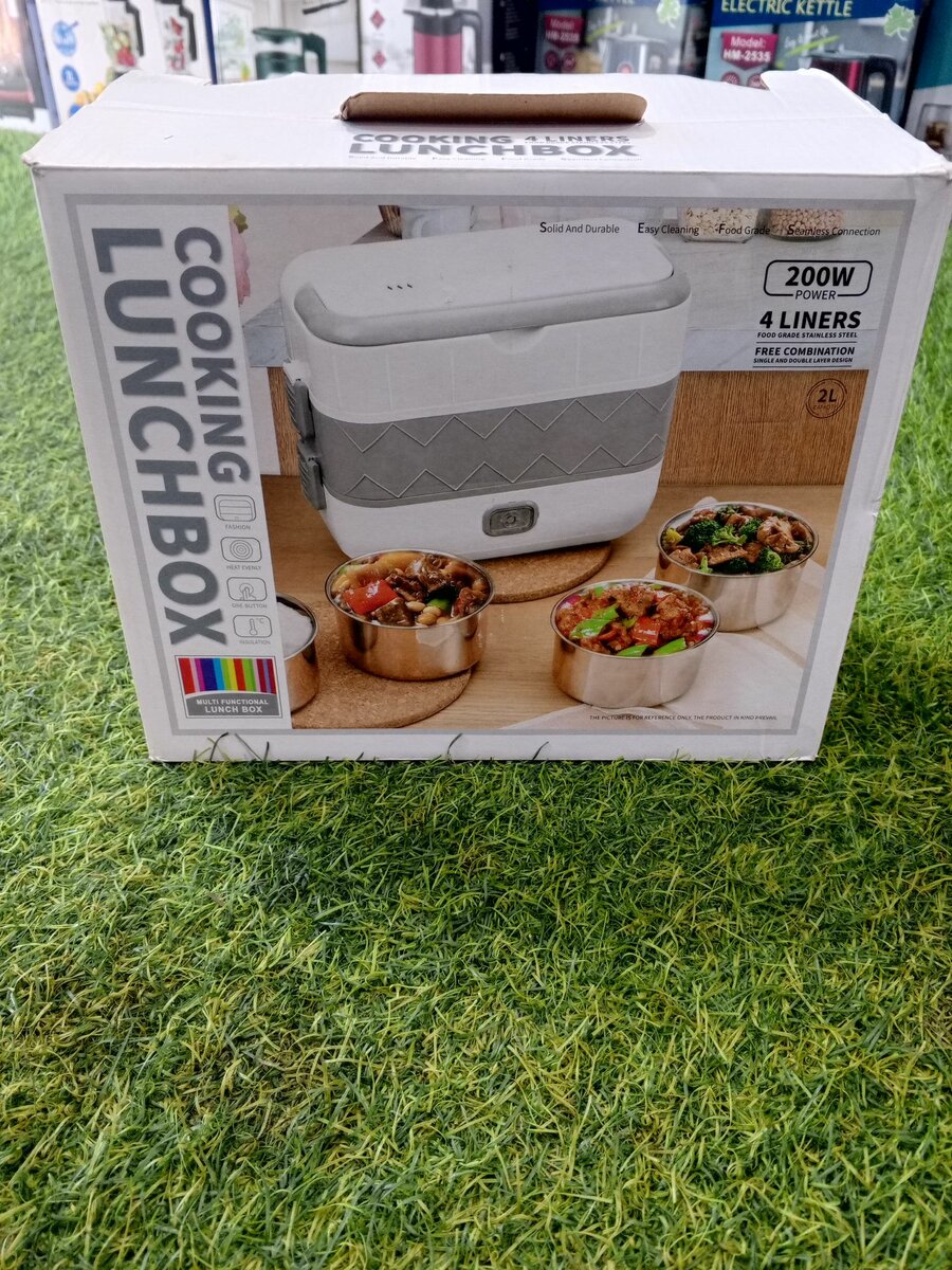 Electric cooking lunch box