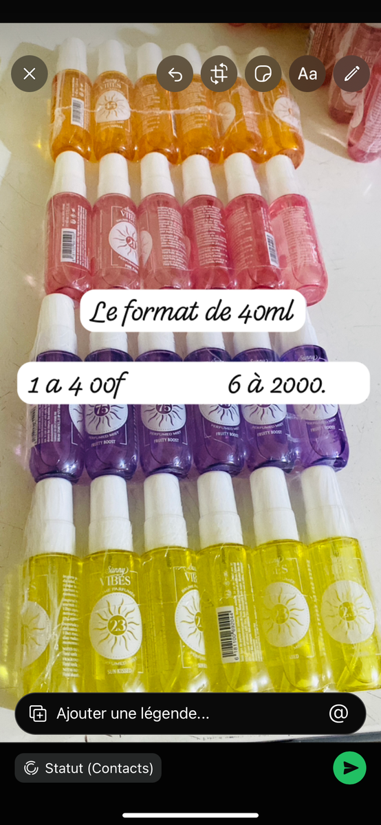 Mini Parfums 40ml Vibes