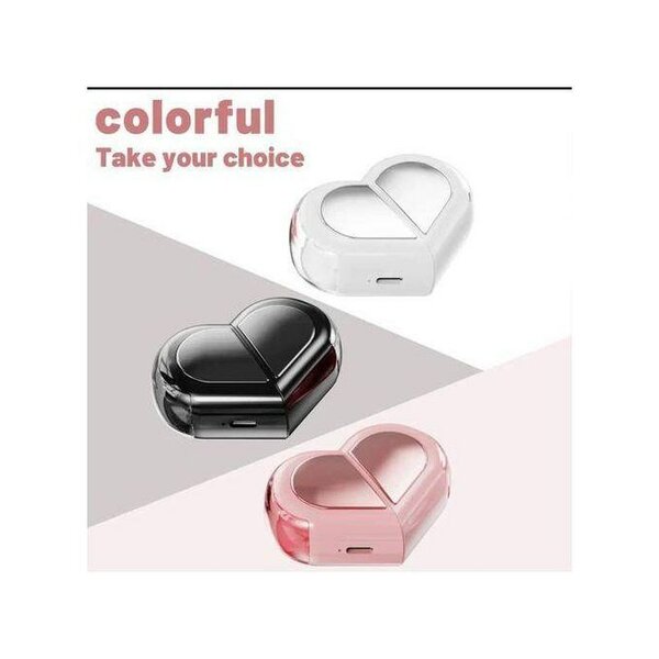 Écouteurs Bluetooth cœur