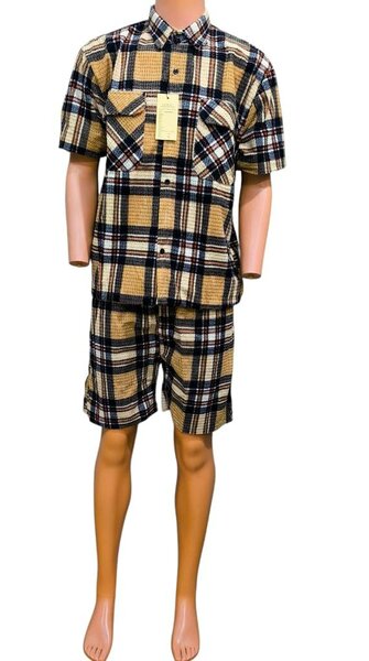 Ensemble chemise et short homme