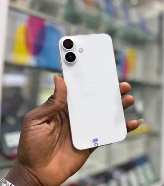 Smartphone moderne blanc