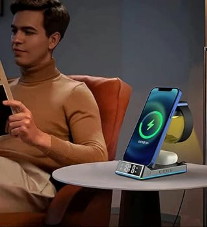 Chargeur sans fil 5 en 1