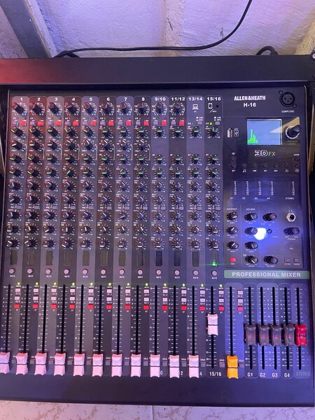 ALLEN&HEATH H-16 16CHANNELS PROFESSIONAL MIXER