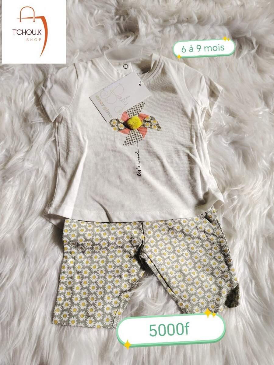 Ensemble bébé élégant