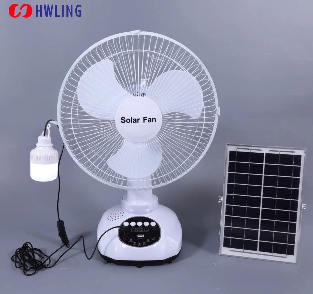 Ventilateur solaire portable