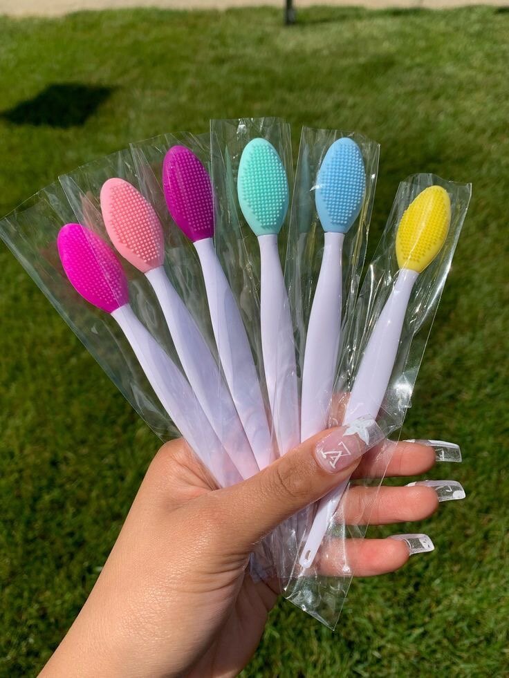 Brosse nettoyante silicone visage