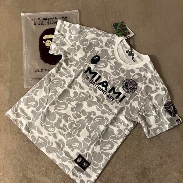 T-shirt camouflage A Bathing Ape