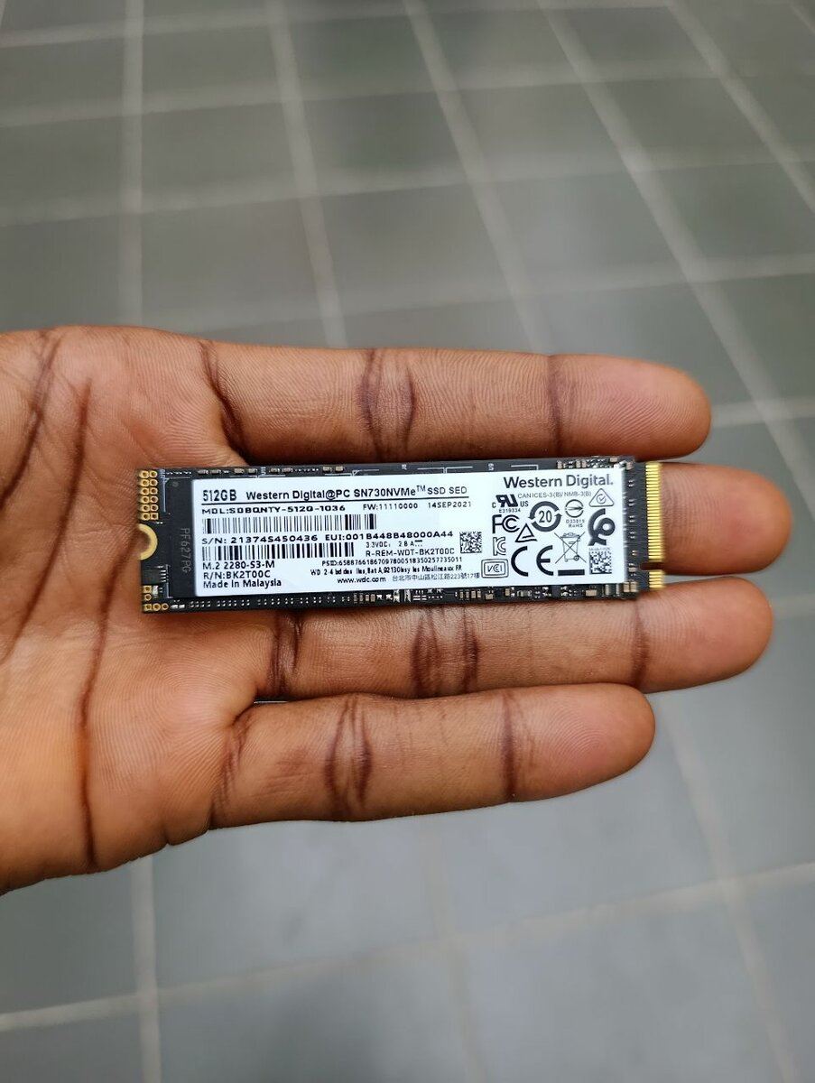 SSD Western Digital 512 Go