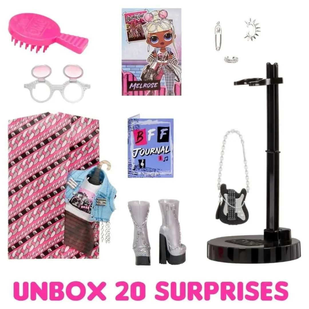 LOL Surprise OMG Melrose Fashion Doll with 20 Surprises