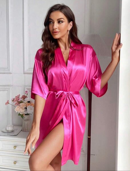 Satin 2pcs set available in different colors